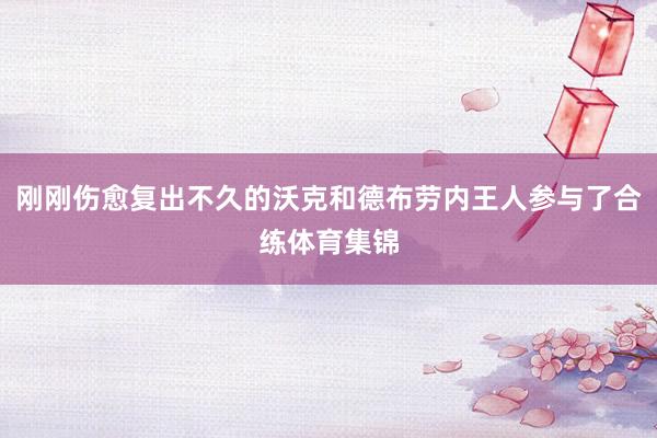 刚刚伤愈复出不久的沃克和德布劳内王人参与了合练体育集锦