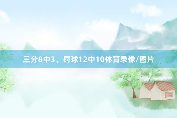 三分8中3、罚球12中10体育录像/图片