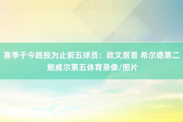 赛季于今跳投为止前五球员：欧文居首 希尔德第二 鲍威尔第五体育录像/图片